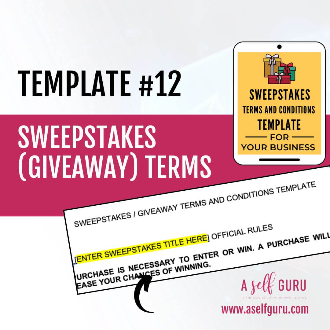 GIVEAWAY TEMPLATE