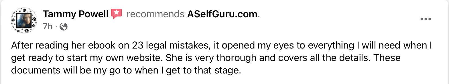 aselfguru legal templates review