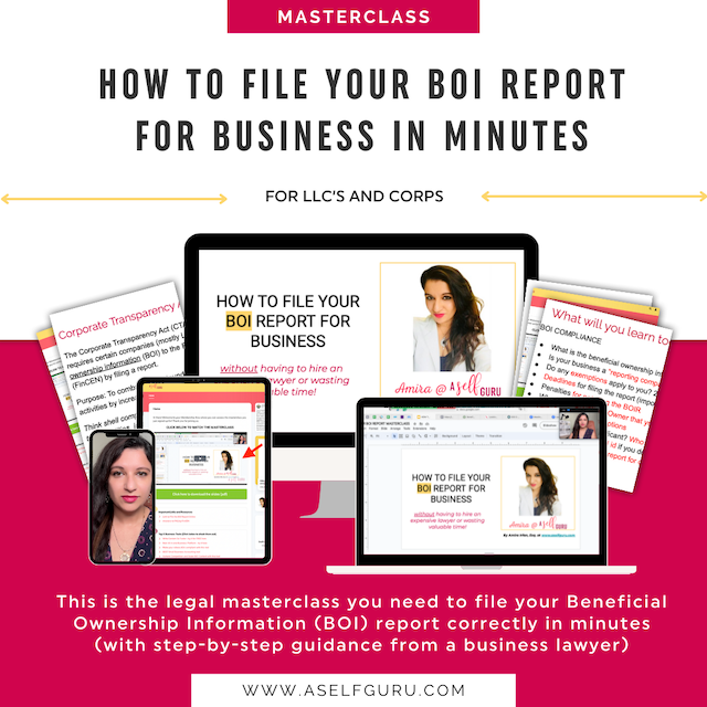 how to file BOI report masterclass (aselfguru)