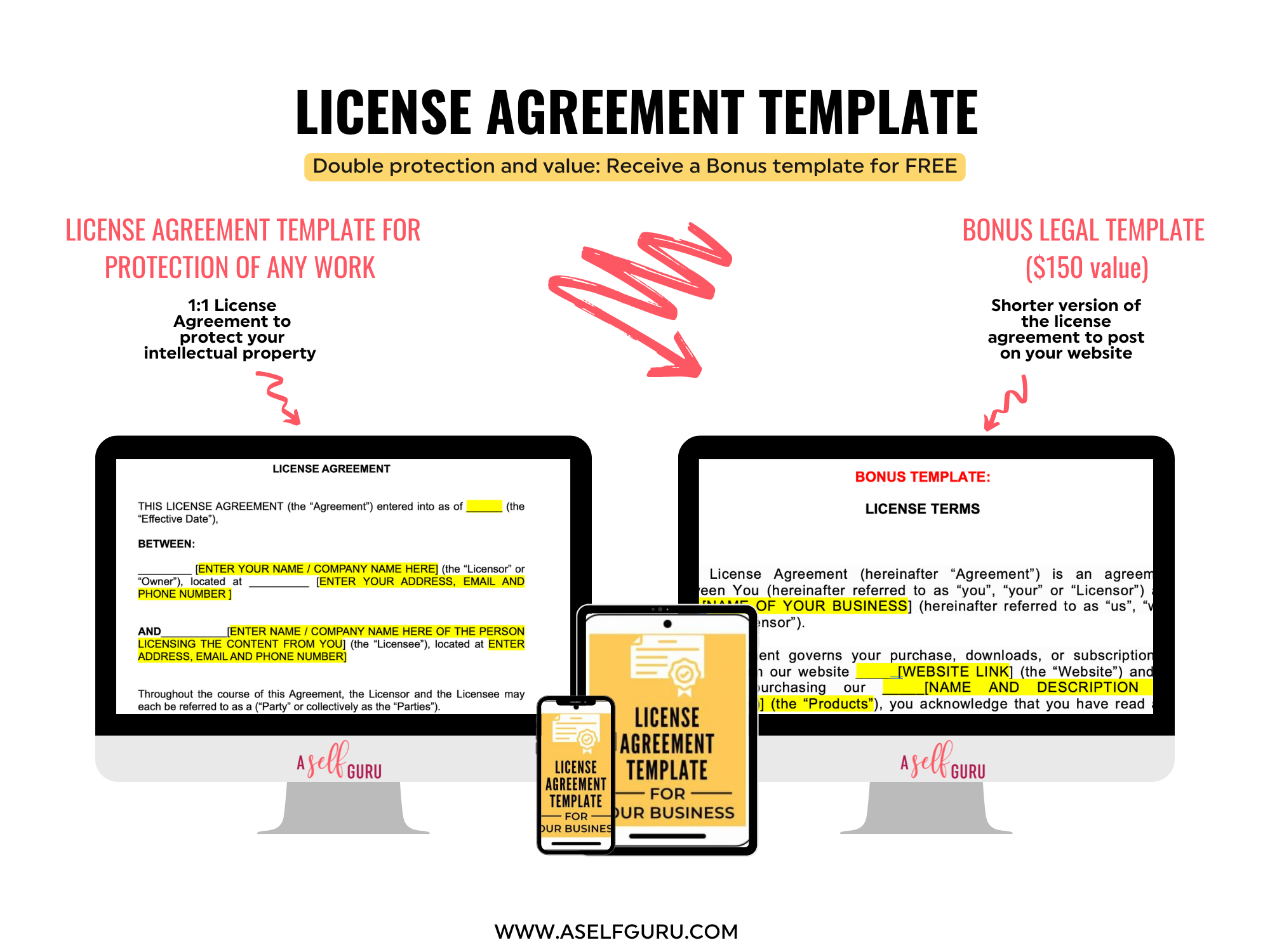 LICENSE AGREEMENT TEMPLATE