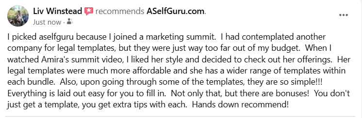 aselfguru testimonials
