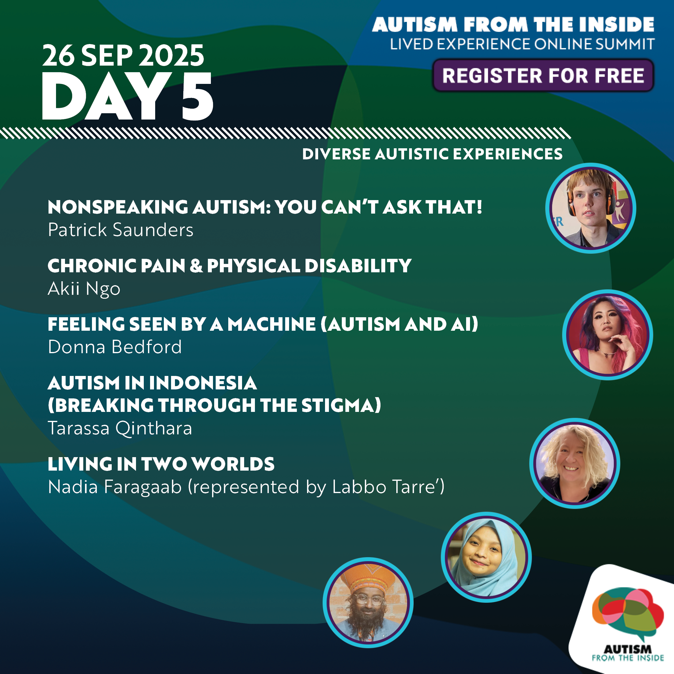 Summit Schedule: Day 5