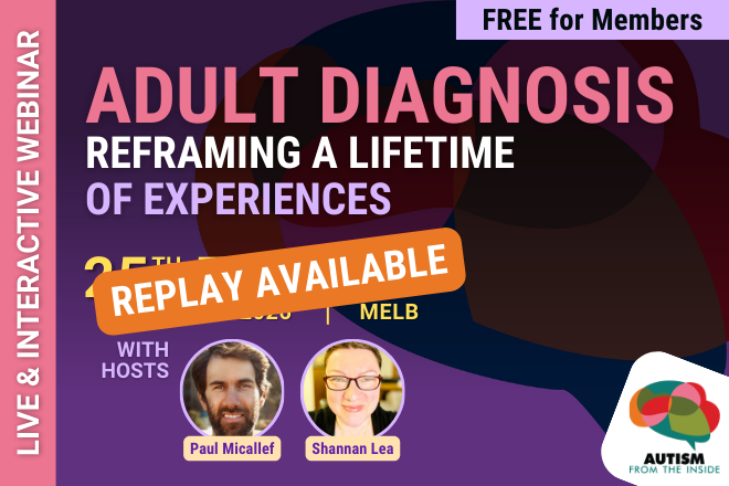 Adult Diagnosis: Reframing a Lifetime of Experiences Ad