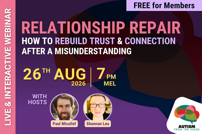 Relationship Repair webinar ad