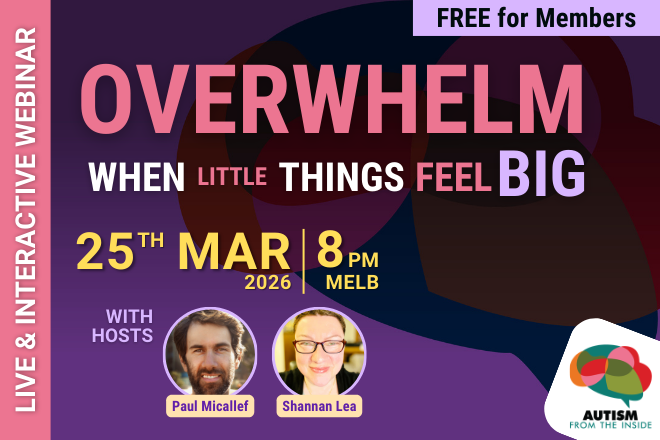 Overwhelm Webinar ad