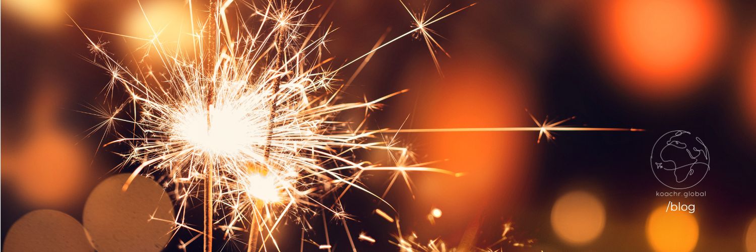 New Years Sparkles - a close-up