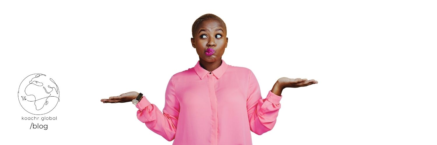 Woman pondering if this UN job search success advice applies to her