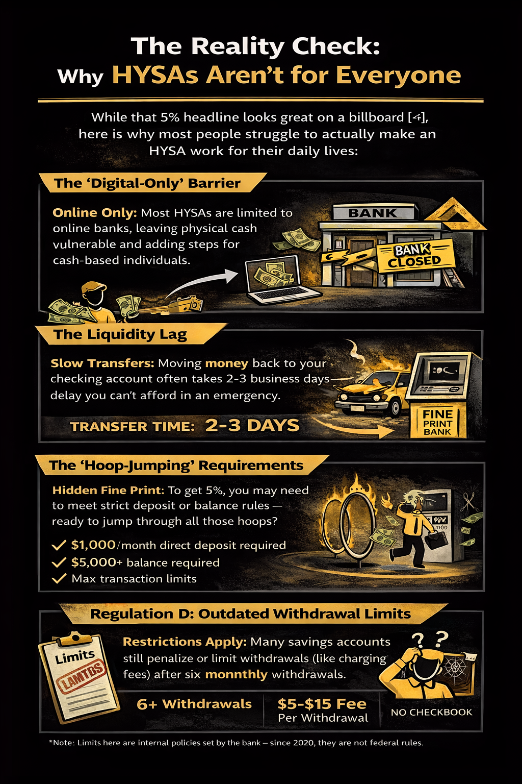 The challenges of a High Yield Savings Account