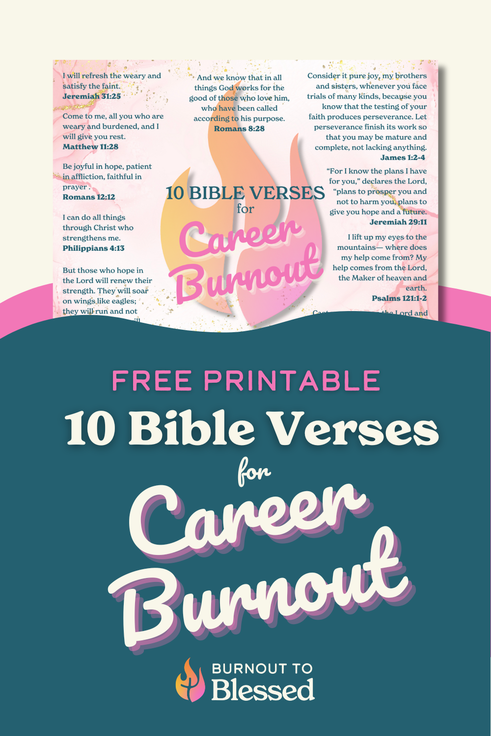 10 Bible Verses for Career Burnout