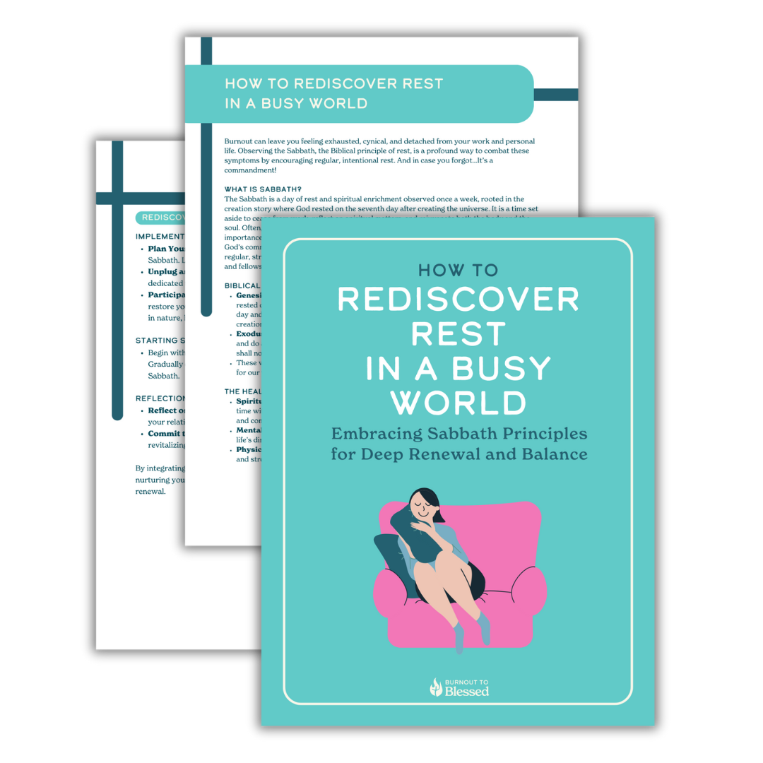 Rediscover Rest in a Busy World