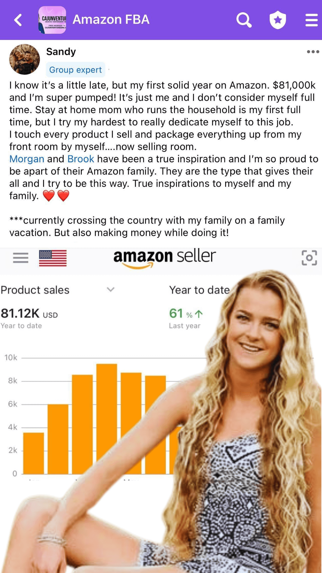 Cajunventures Amazon FBA Testimonials