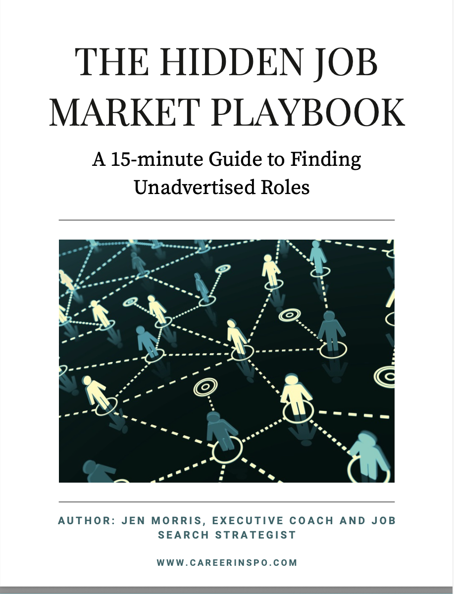 Free Hidden Job Market Playbook for executive job seekers