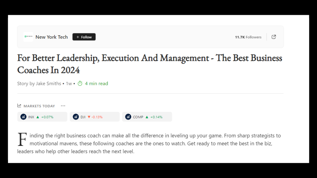 Career and Leadership Coaching