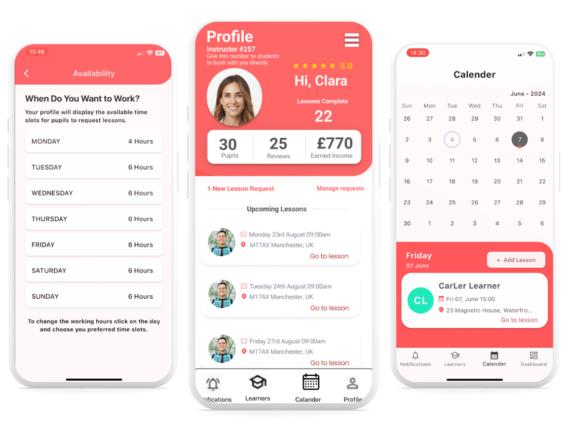 Driving Instructor App