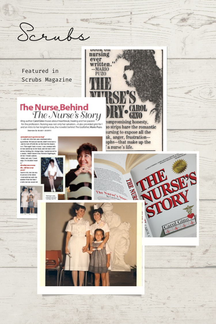 Carol Gino featured in Scrubs Magazine