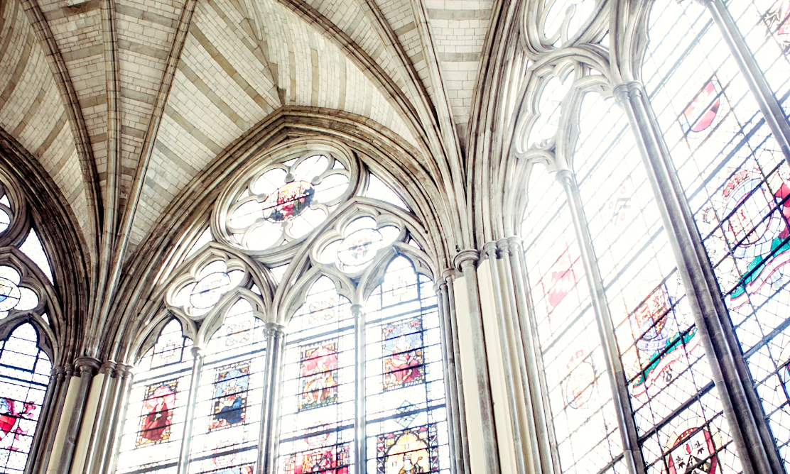 Gorgeous Catholic Church where music like Gregorian chant sounds its best