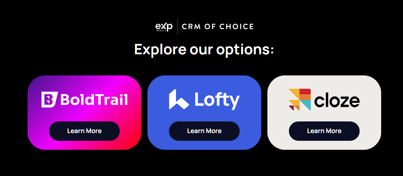 eXp CRM of Choice