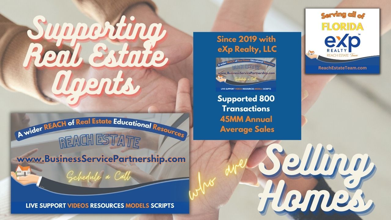 Supporting Real Estate Agents who are selling homes