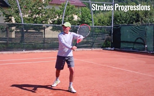 tennis strokes progressions