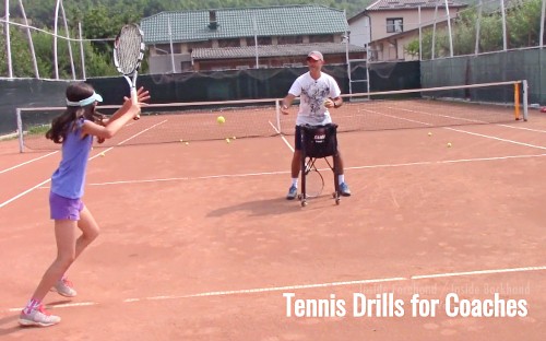 tennis coaching drills