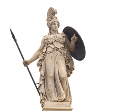 THE ATHENA CIRCLE STATUE DAGMAR FLEMING