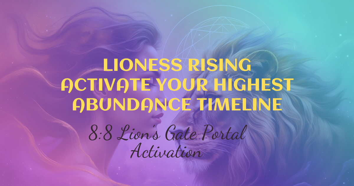 Athena Circle's Lion's Gate Portal Activation