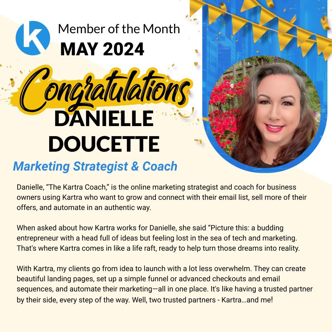 Danielle Doucette - The Kartra Coach 