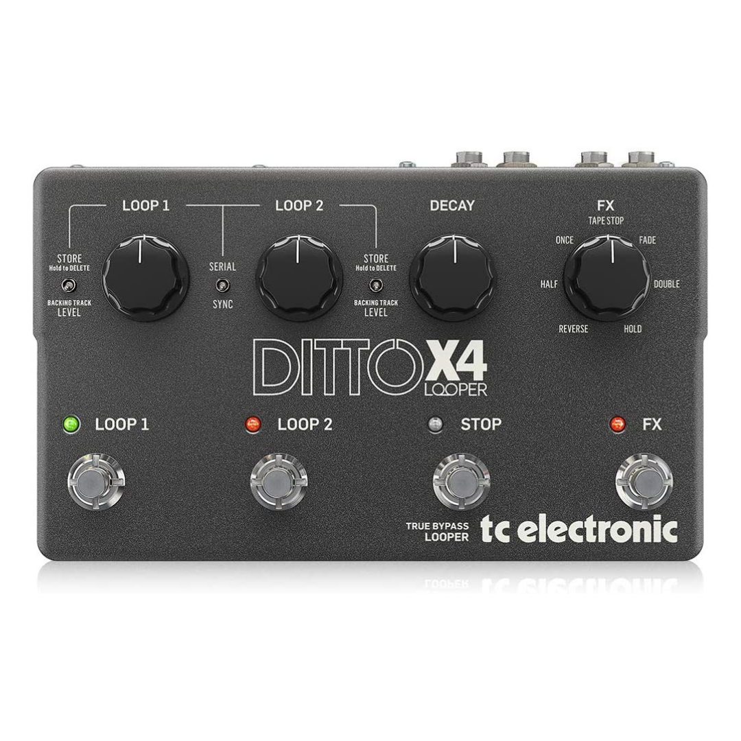 ditto x4 stereo loop pedal