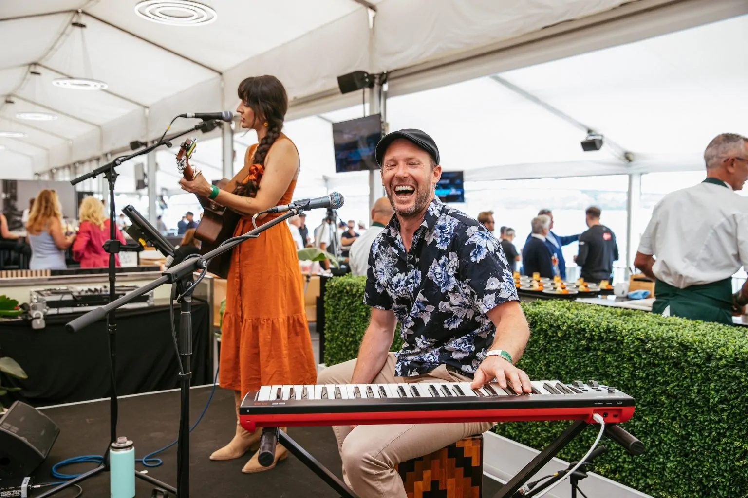 Intuition - Auckland Wedding Musicians at SailGP