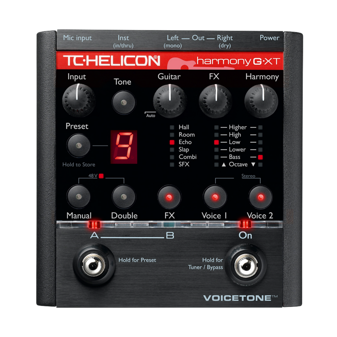 TC Helicon Harmony GX-T pedal
