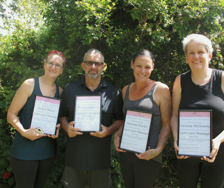 Small group therapeutic massage training Toowoomba