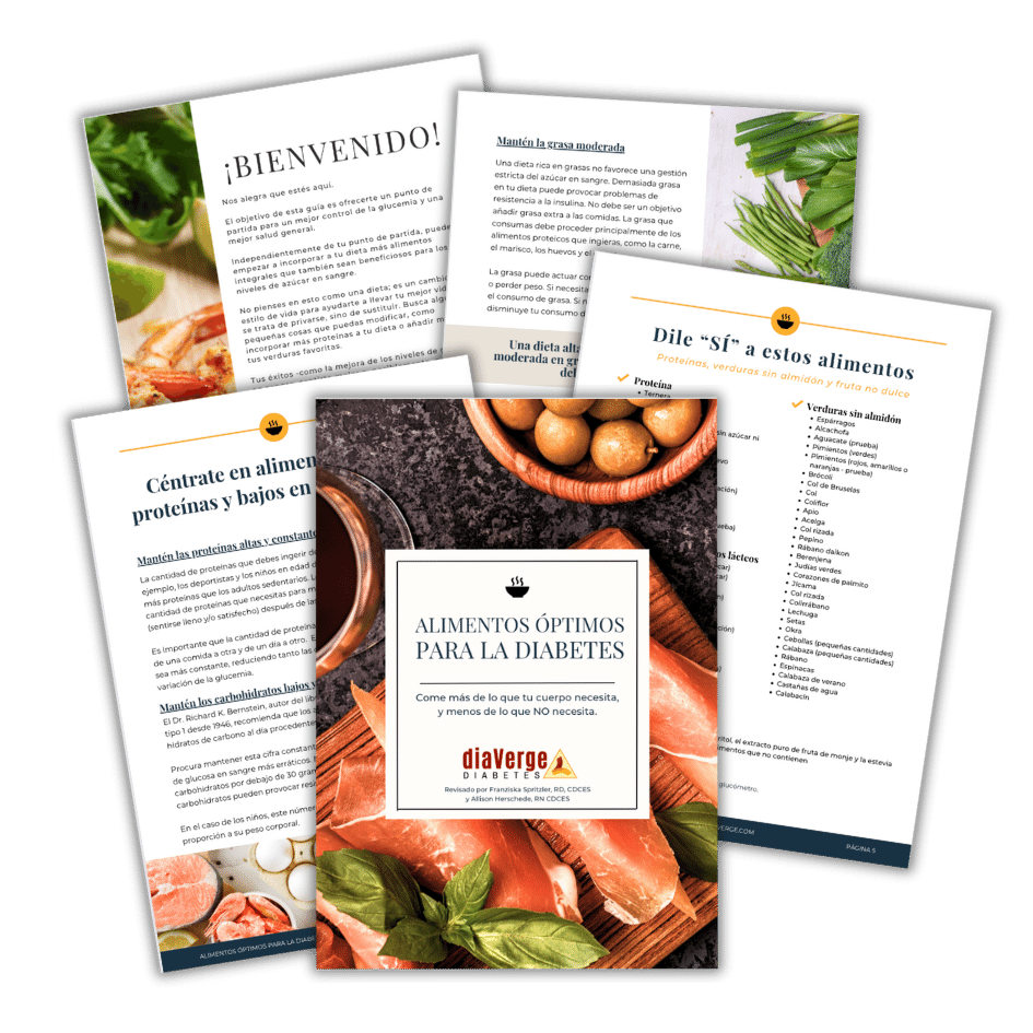 Food Guide Mockup image - Español