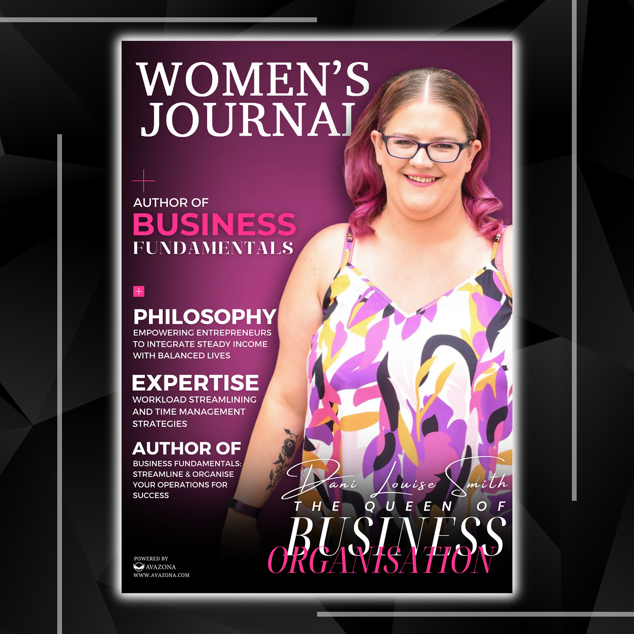 Women's journal magazine cover