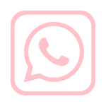 pink whatsapp icon