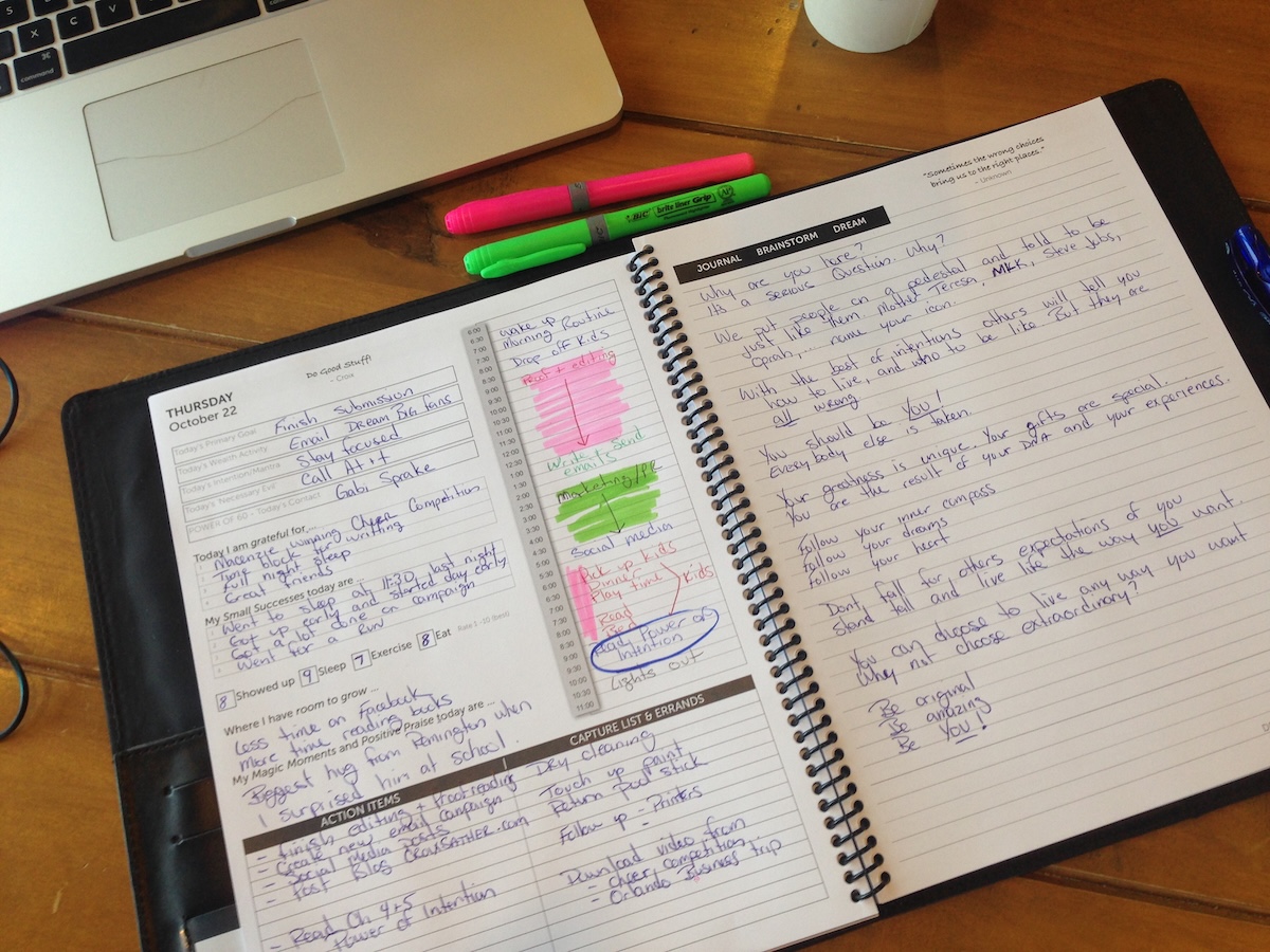 Inside Do The Impossible Journal