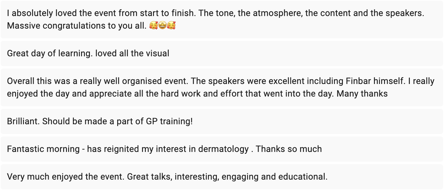 Testimonial From 2026 event 2