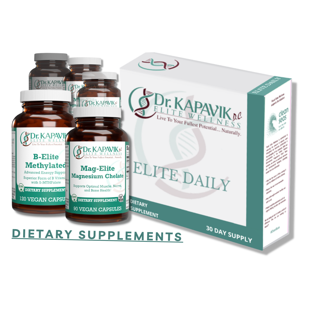 complimentary supplement consultation with Dr. Kapavik for personalized nutrition in Houston