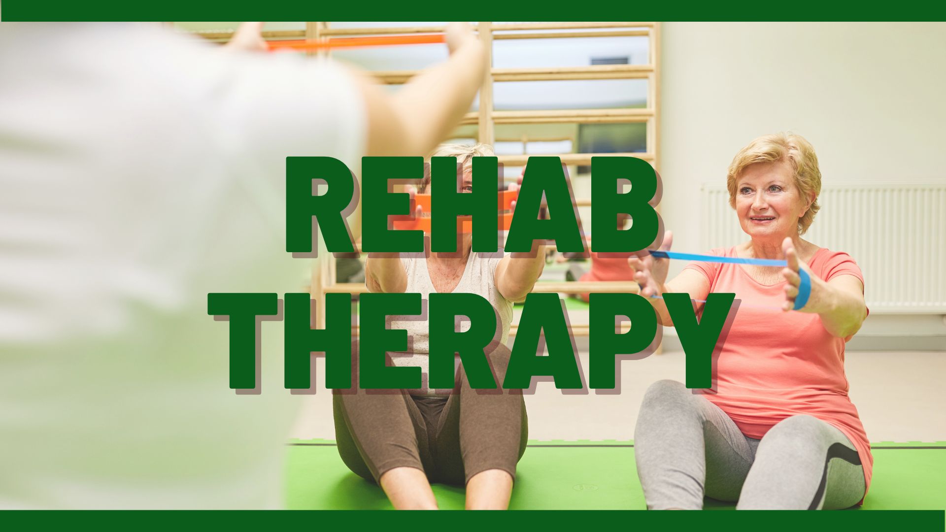 rehabilitation therapy for improved mobility and healing