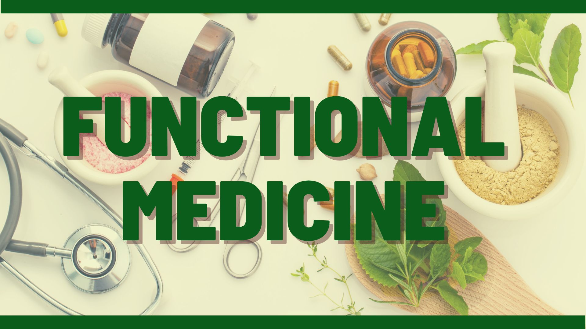 functional medicine services in Houston for natural healing