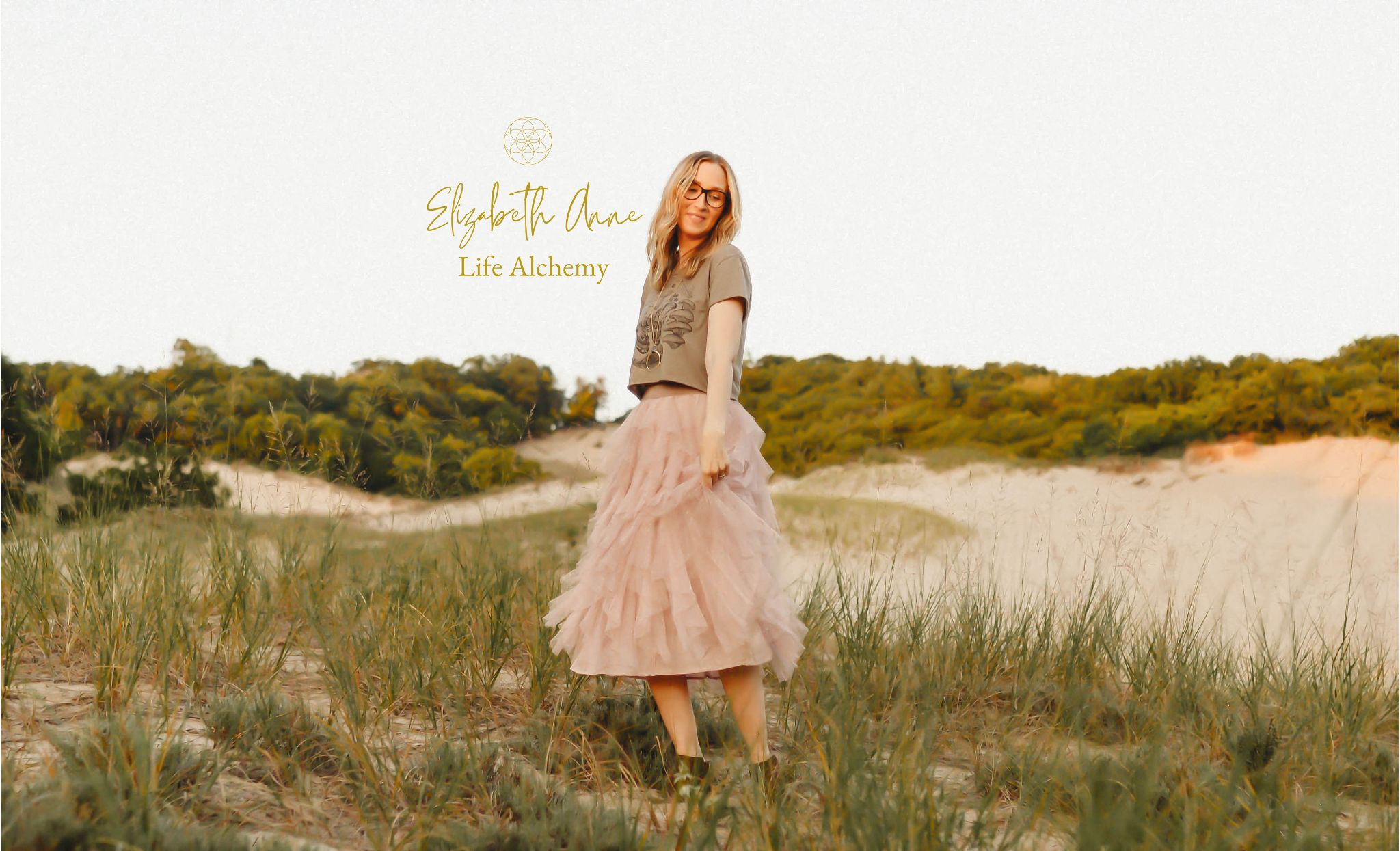 Beth Brissette | Nervous System Coach + Somatic Practitioner for woman on Lake Michigan, Elizabeth Anne - Life Alchemy logo