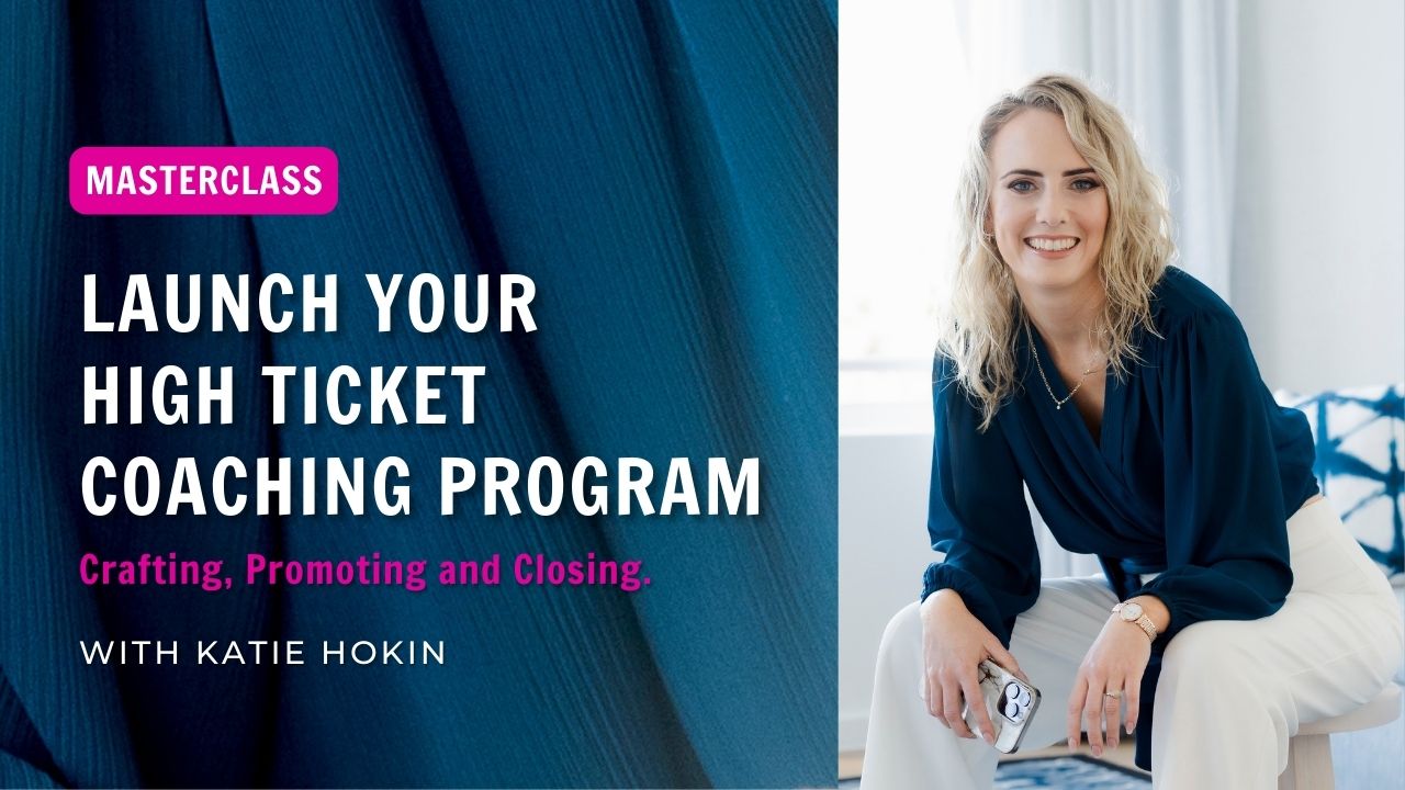 Launch Your Coaching Program Replay Page