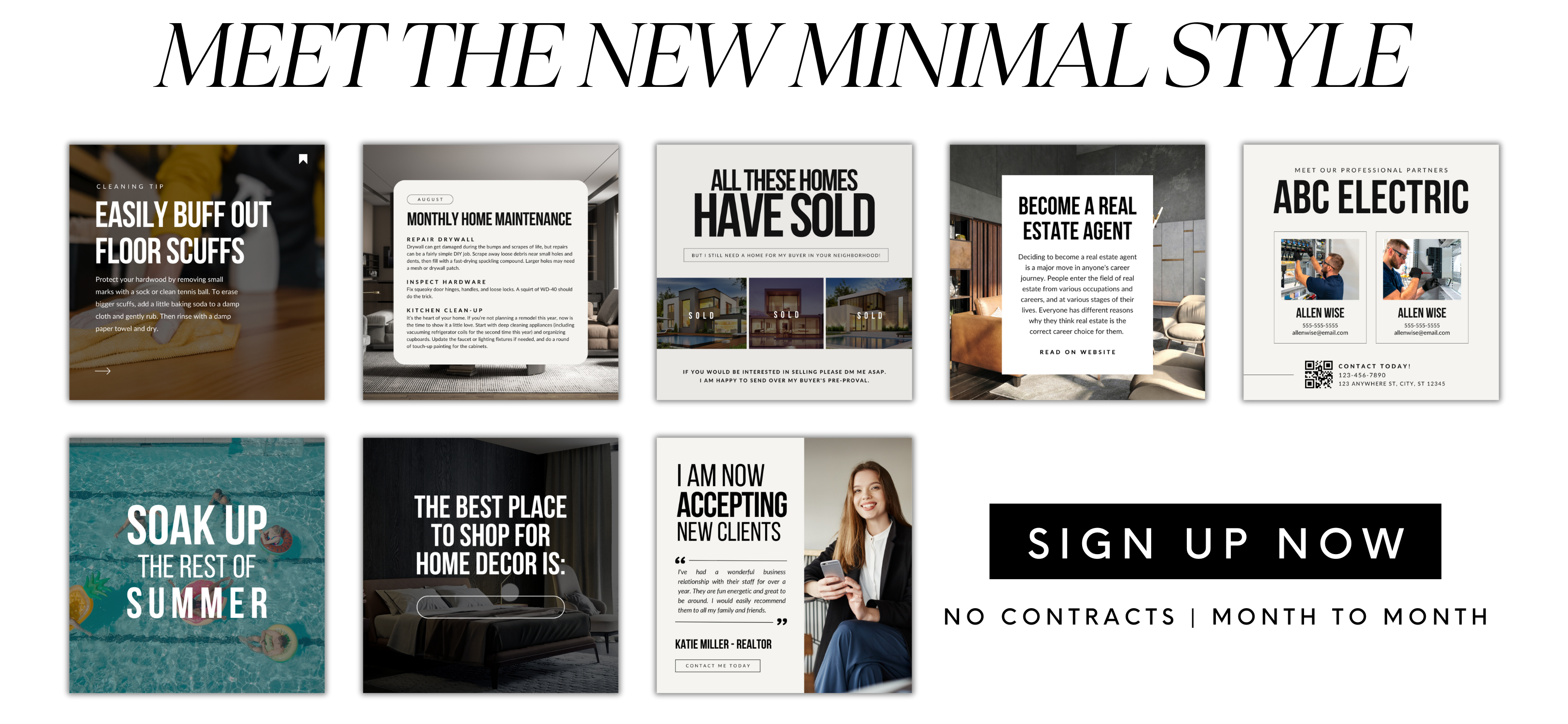 Real Estate Social Media Management