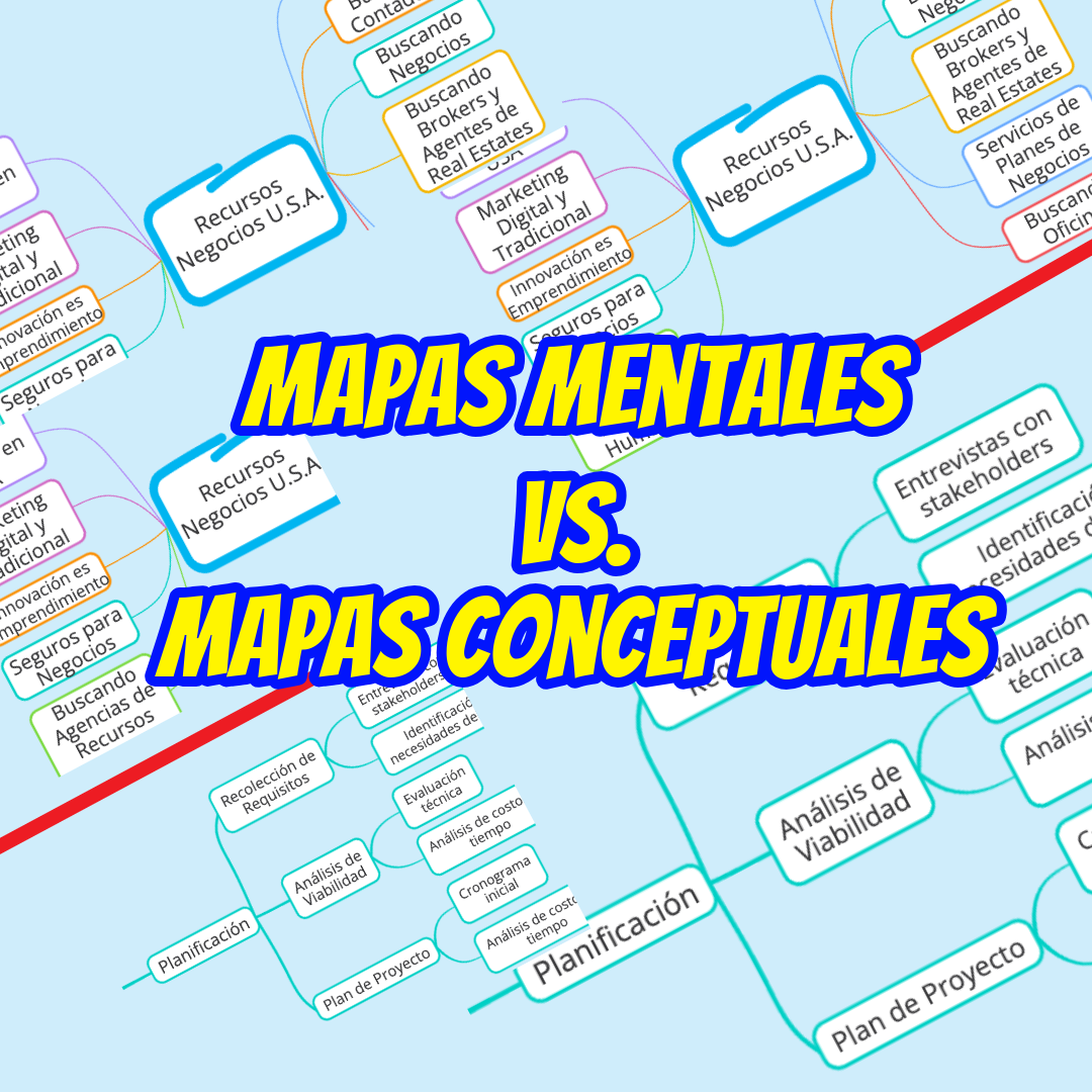 Mapas Mentales vs. Mapas Conceptuales: ¿Cuál es la Mejor Herramienta para Organizar Ideas?