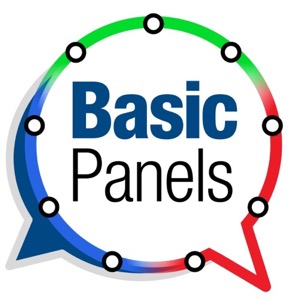 Icon Enneagramm Basic Panel Videokurs mit Kreis, neun Stilpunkten und Sprechblase für echte Gespräche mit 9 Enneagramm-Stilen