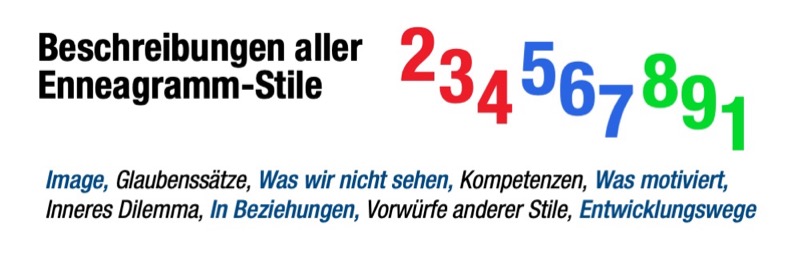 Die 9 Enneagramm-Stile erklärt im gratis Booklet