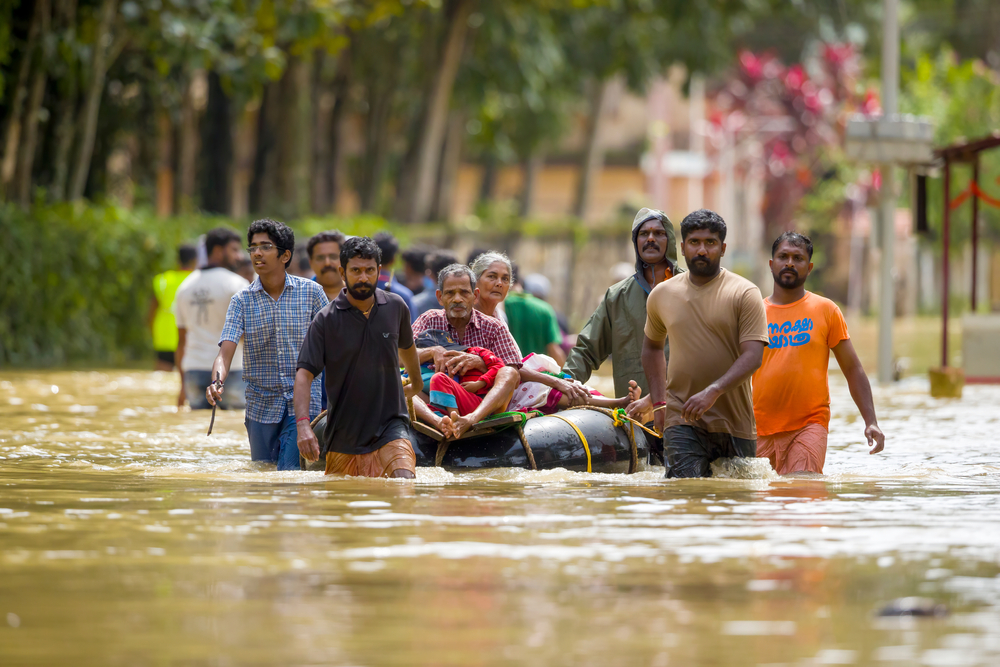 Floods can cause people to become a refugee in their own country