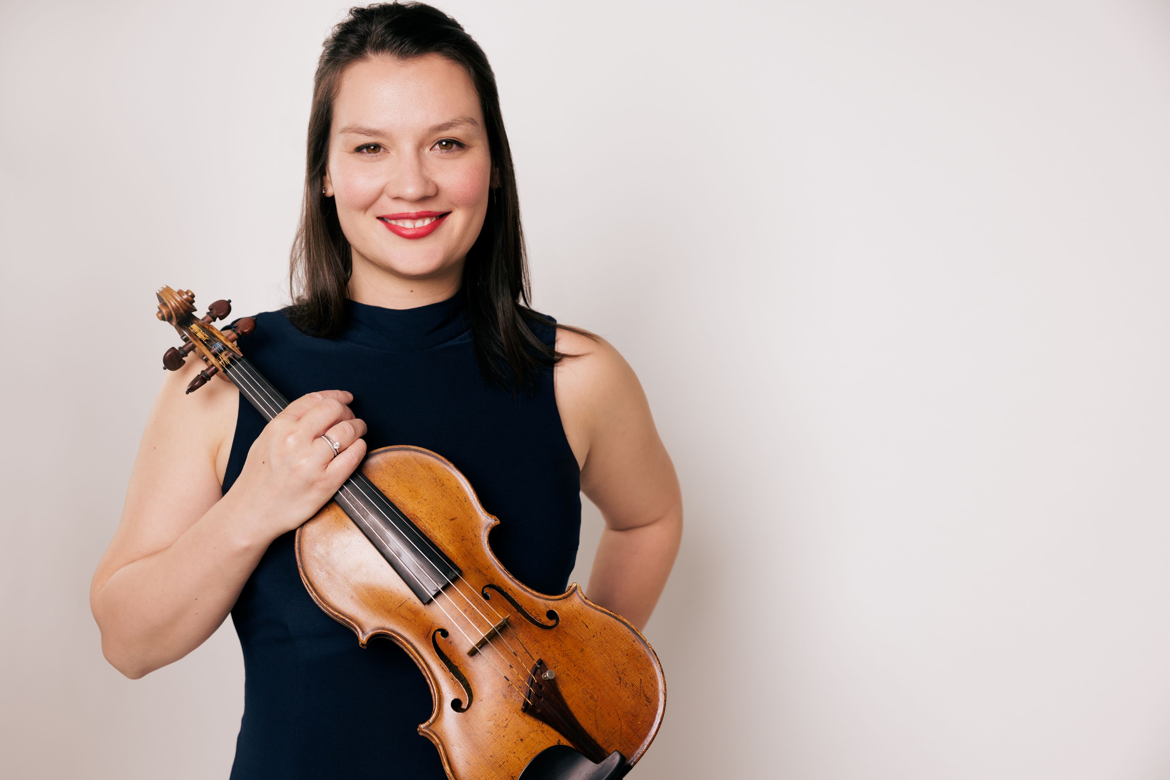 Grammy-nominated violinist, Charlene Kluegel, classical violin soloist, contemporary violin repertoire