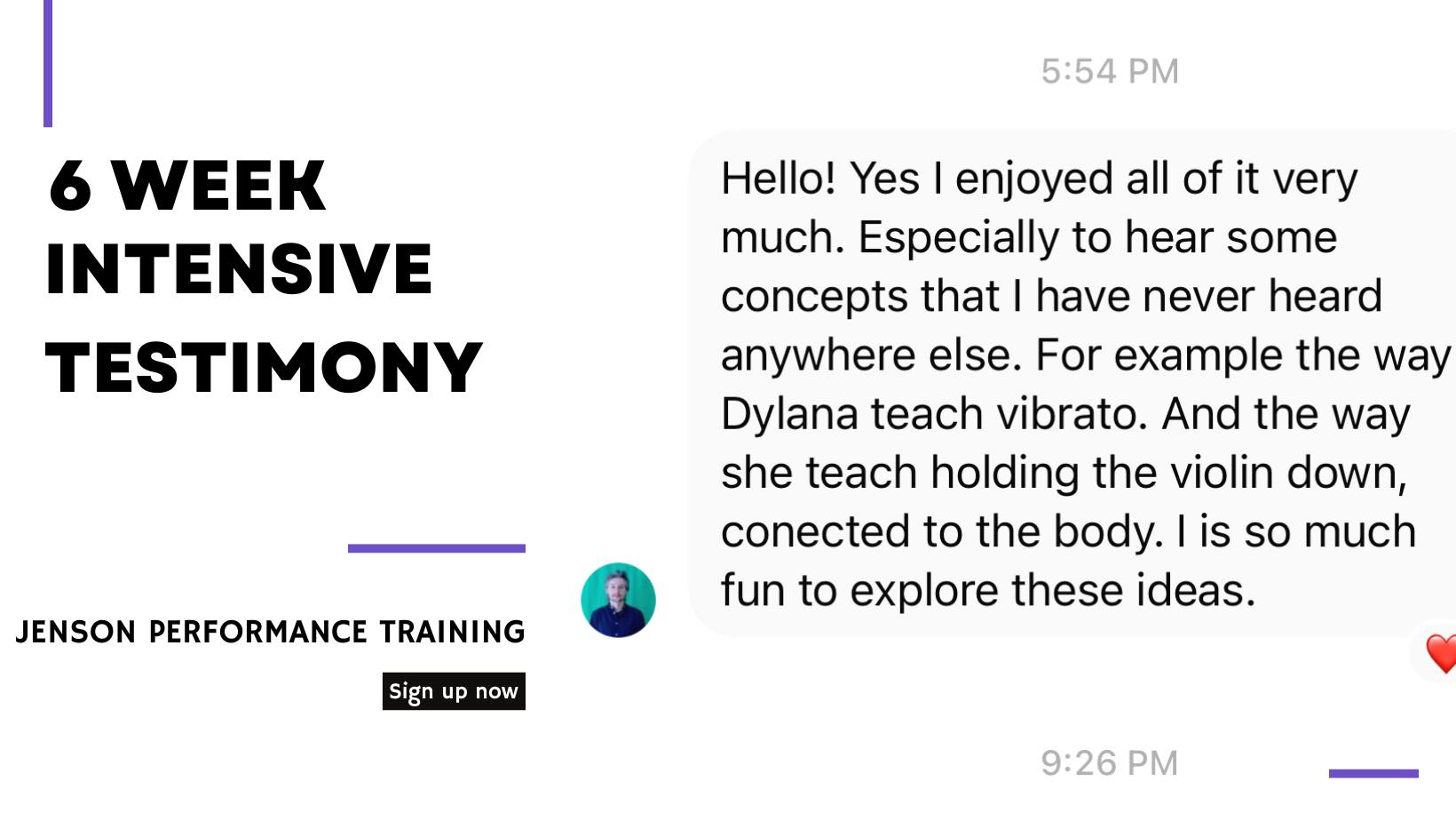 Dylana Jenson Violin Mastermind