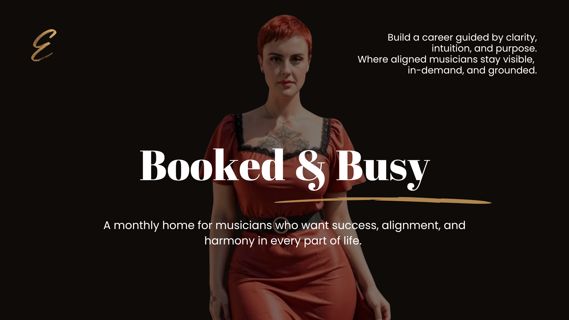 booked and busy for musicians, how to get booked as a musician, musician career growth program, classical musician marketing 