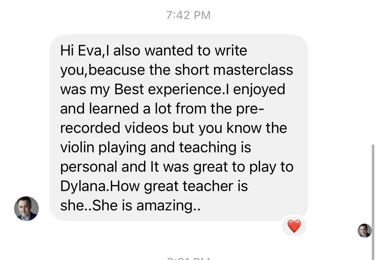 Dylana Jenson Violin Mastermind